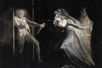 Johann Heinrich Füssli, 'Lady Macbeth riceve i pugnali', 1812