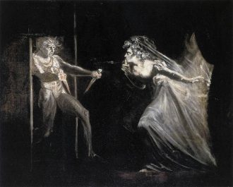 Johann Heinrich Füssli, 'Lady Macbeth riceve i pugnali', 1812