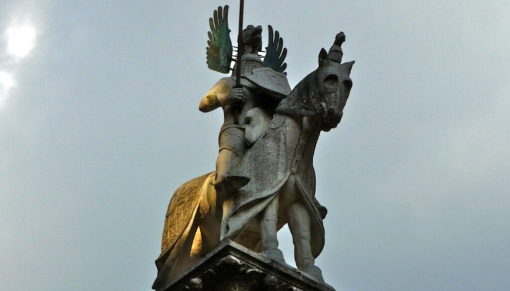 statua equestre di Mastino II della Scala