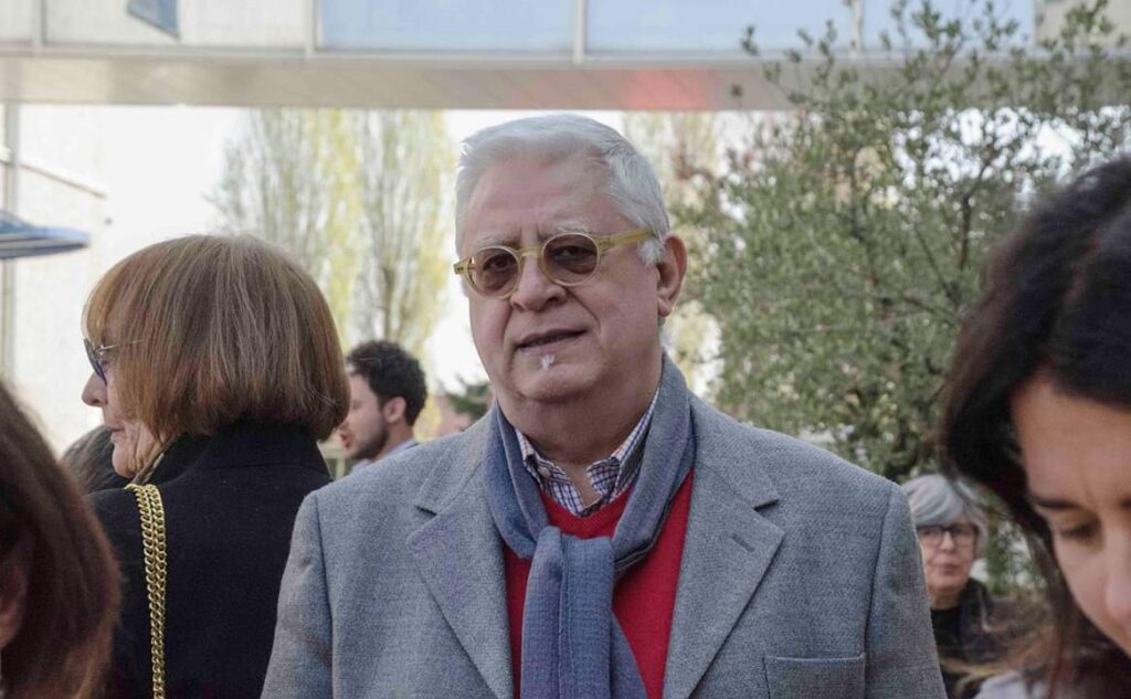 Hans Tuzzi al Pranzo Giallo per il Premio Nazionale di Letteratura Bergamo